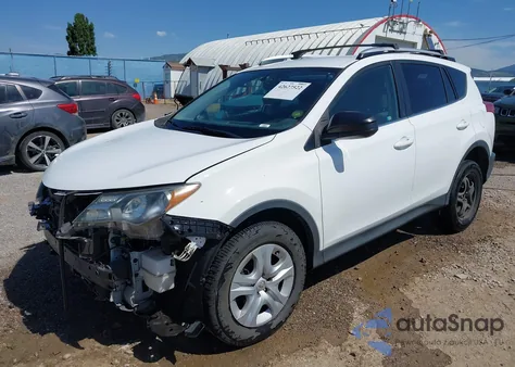 2014 Toyota Rav4 Le z USA, uszkodzony, nr VIN JTMZFREVXED039323